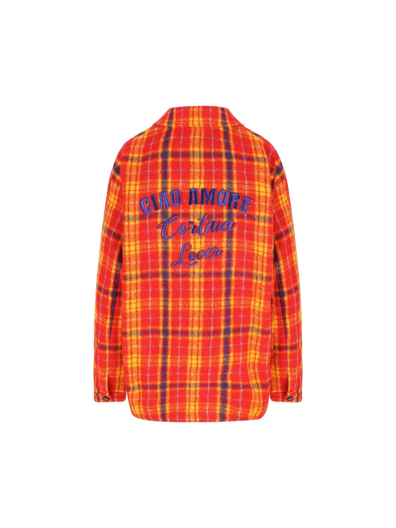 Giacca In Lana ROSSO miniatura 2