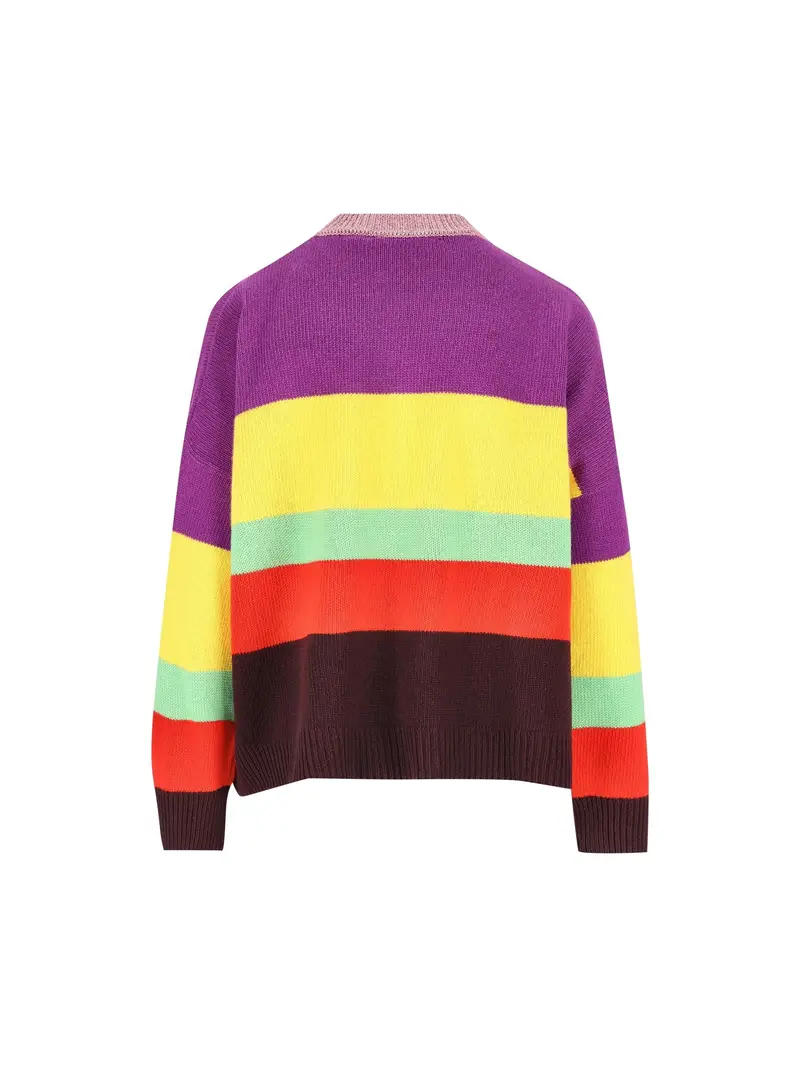 Maglia Maxi Stripes GIALLO miniatura 2