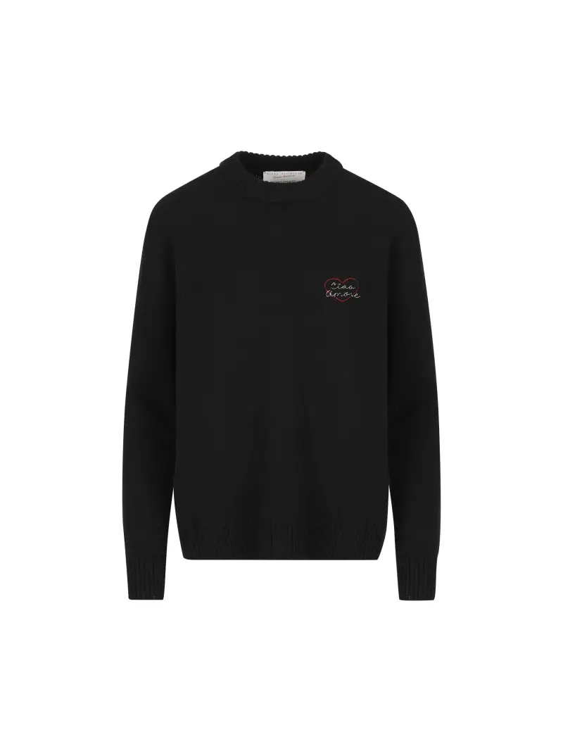 Pullover Heartbeat NERO