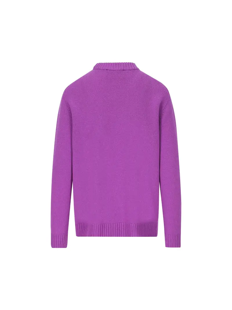 Pullover Heartbeat VIOLA miniatura 2