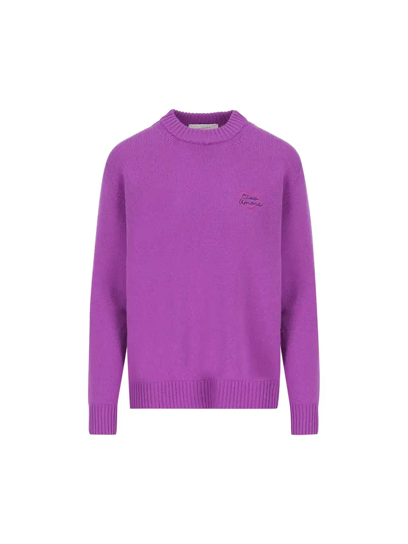 Pullover Heartbeat VIOLA