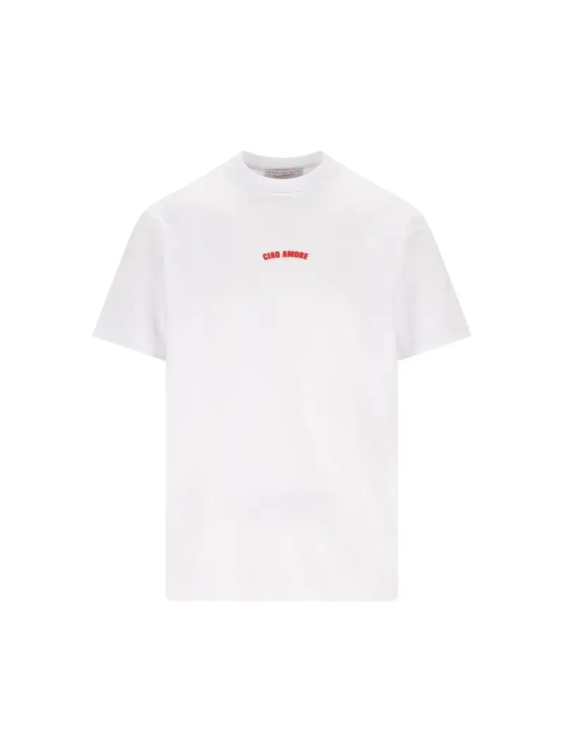 T-shirt Ciao Amore Cortina Lover BIANCO