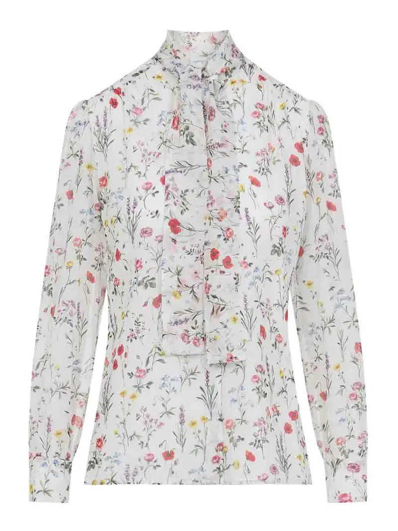 Camicetta di seta Multicolore