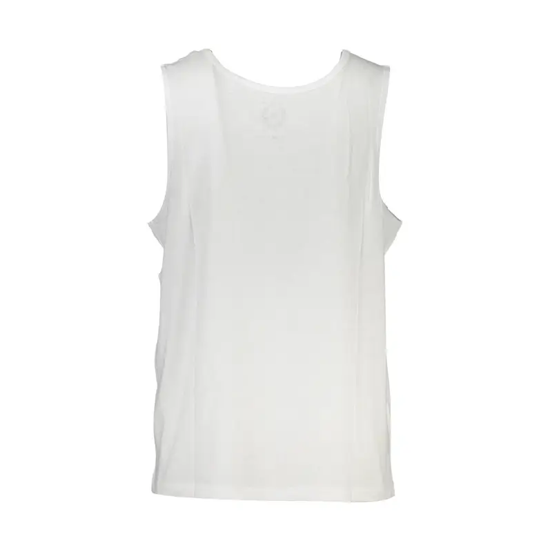 Gian Marco Venturi Canotta Uomo Bianca con Ricamo Logo miniatura 2