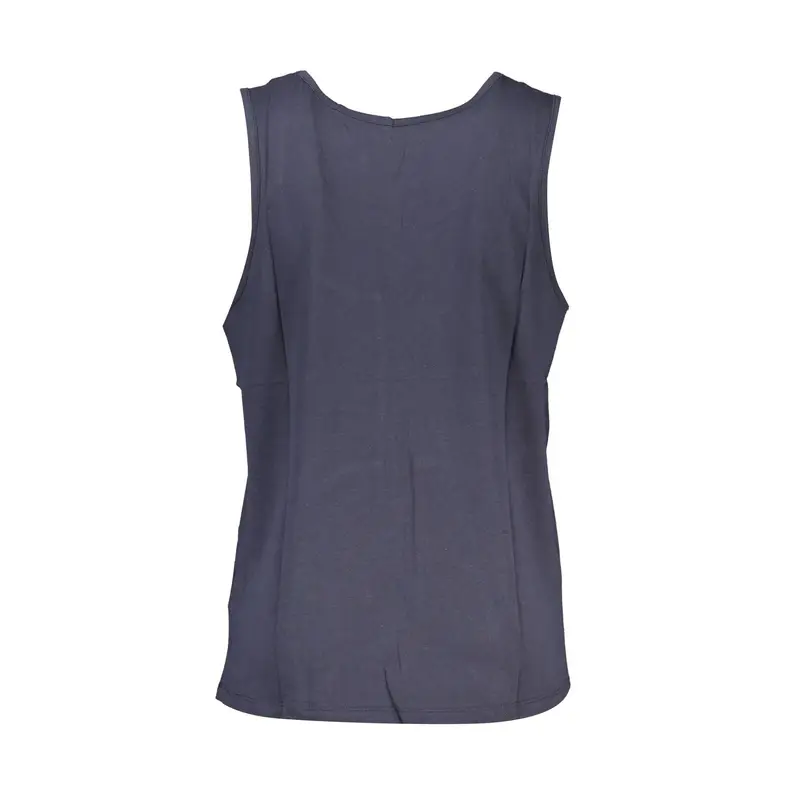 Gian Marco Venturi Canotta Uomo Blu con Stampa Logo miniatura 2