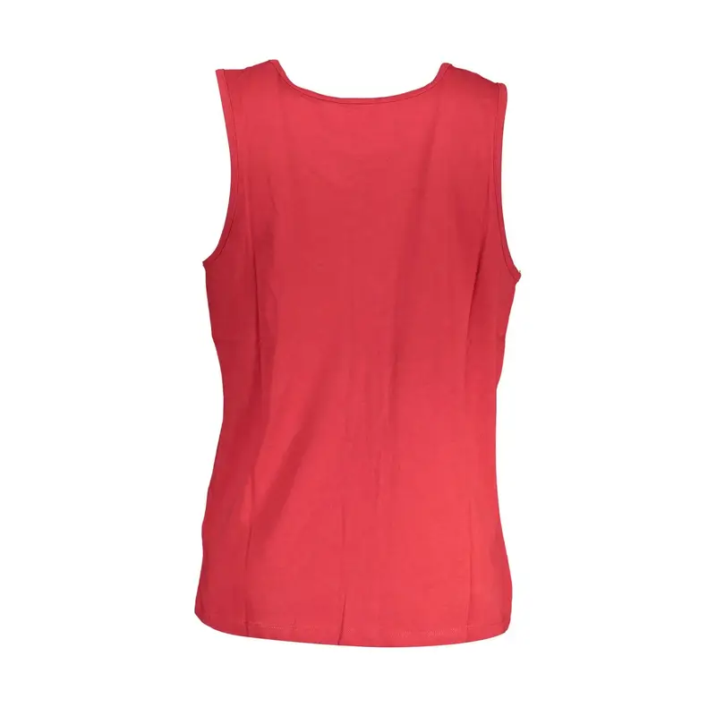 Gian Marco Venturi Canotta Uomo Rossa con Stampa Logo miniatura 2