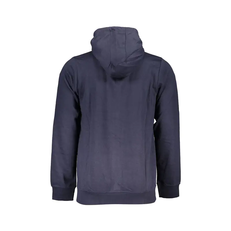 Gian Marco Venturi Felpa Uomo Blu con Cappuccio e Zip miniatura 2