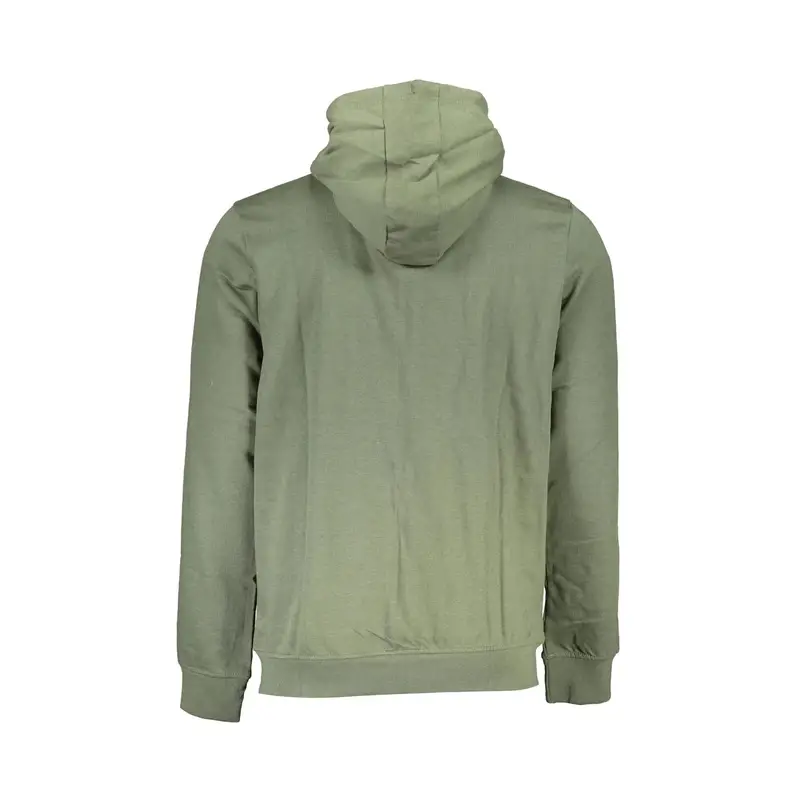 Gian Marco Venturi Felpa Uomo Verde con Zip miniatura 2