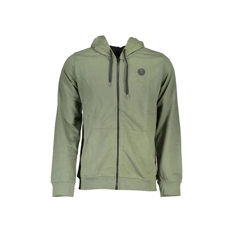 Gian Marco Venturi Felpa Uomo Verde con Zip