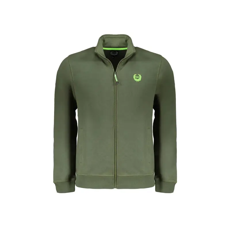Gian Marco Venturi Felpa Uomo Verde con Zip
