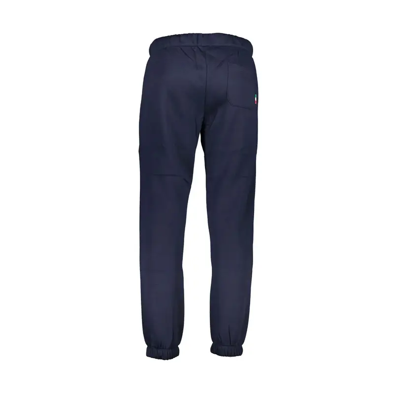 Felpa Pantaloni Uomo Blu Ricamo miniatura 2
