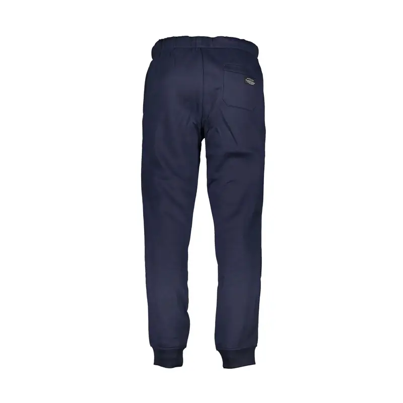 Felpa Pantaloni Uomo Blu Ricamo miniatura 2