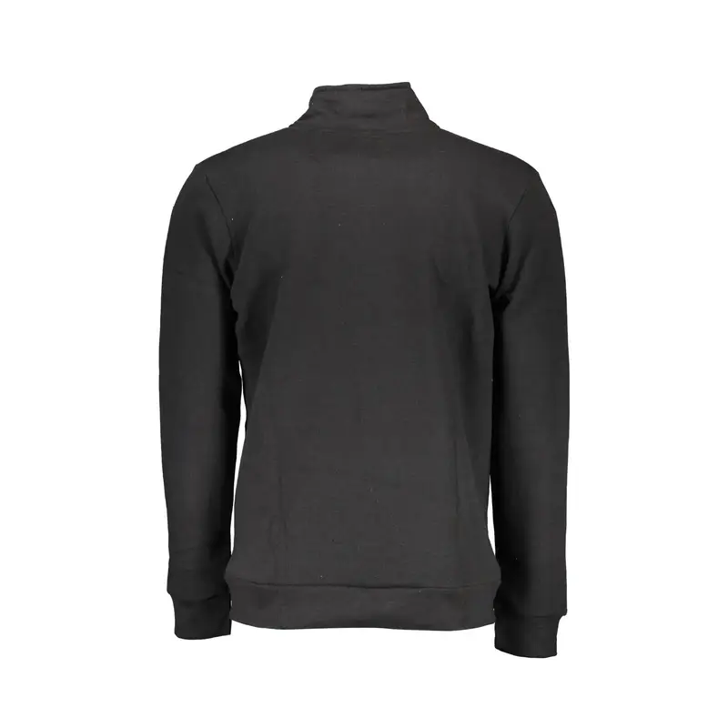 Felpa Uomo Nero Zip Logo miniatura 2