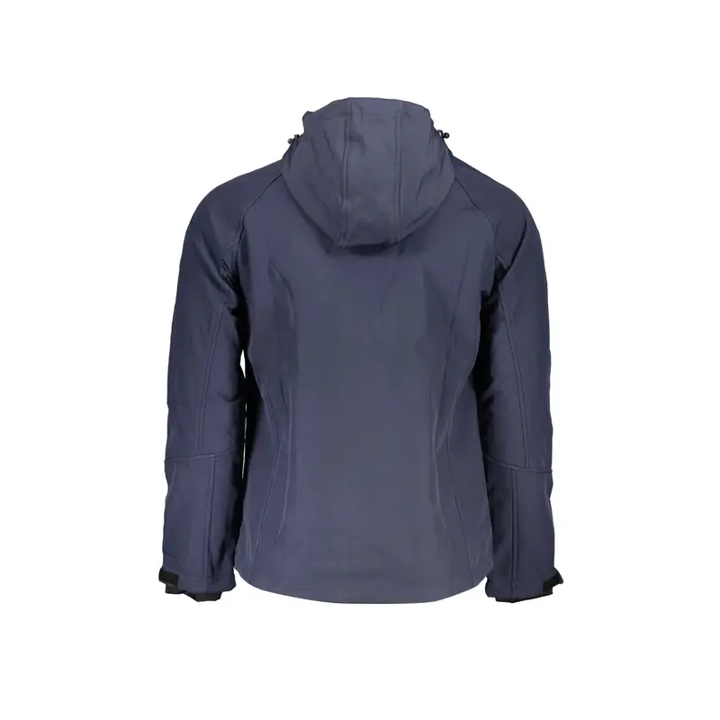 Giubbotto Maniche Lunghe Uomo Blu Soft Shell miniatura 2
