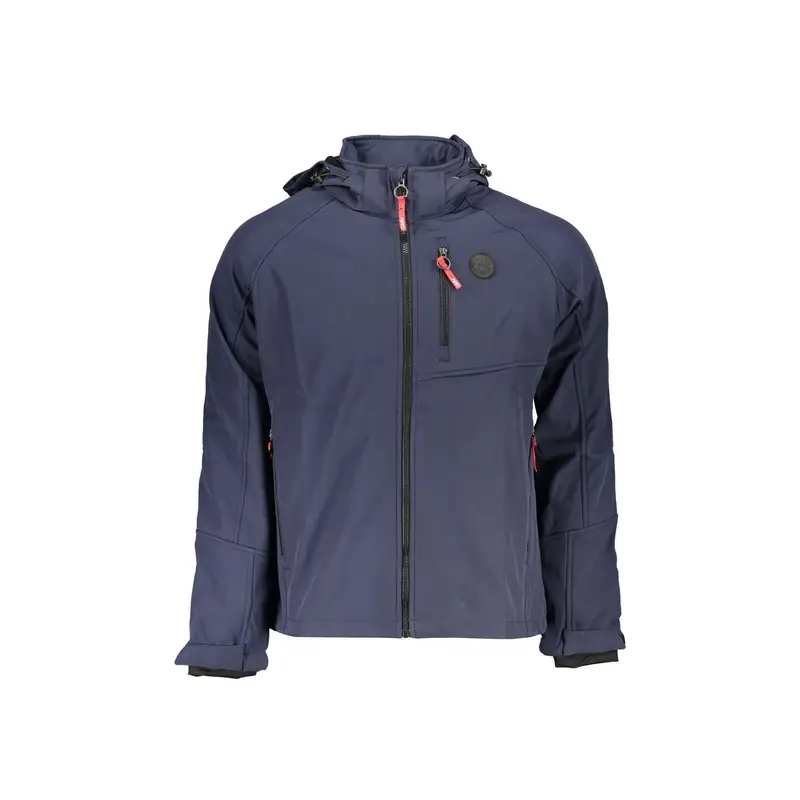 Giubbotto Maniche Lunghe Uomo Blu Soft Shell