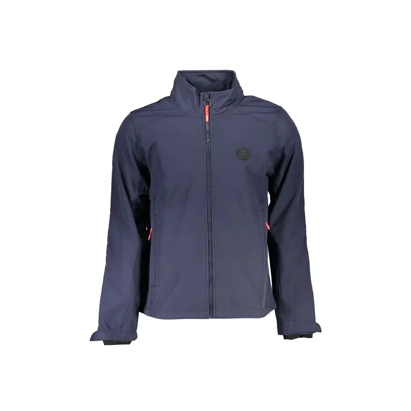 Giubbotto Maniche Lunghe Uomo Blu Zip