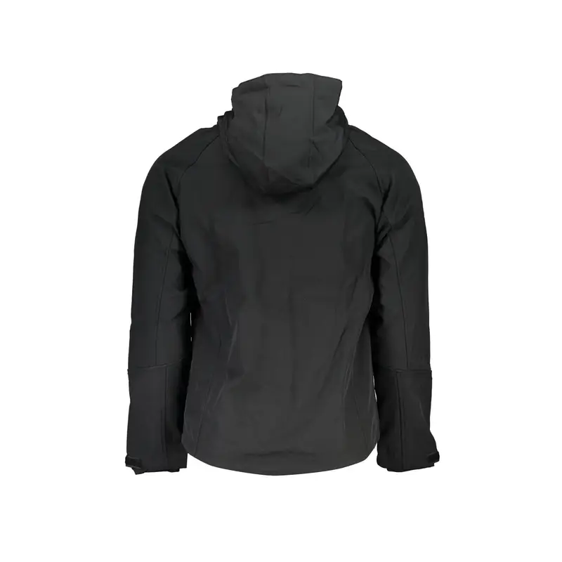 Giubbotto Maniche Lunghe Uomo Nero Soft Shell miniatura 2