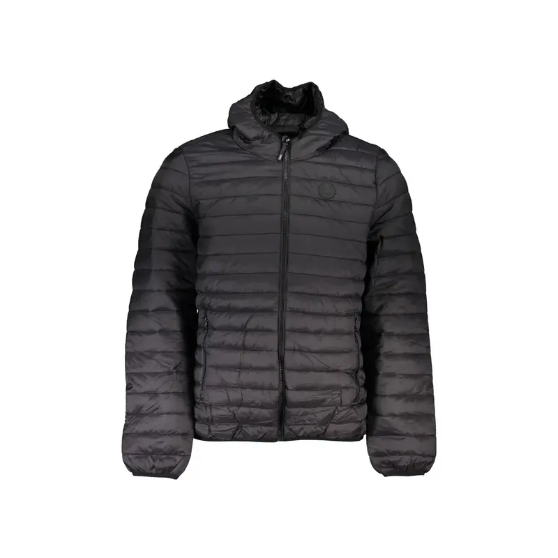 Giubbotto Uomo Nero con Cappuccio