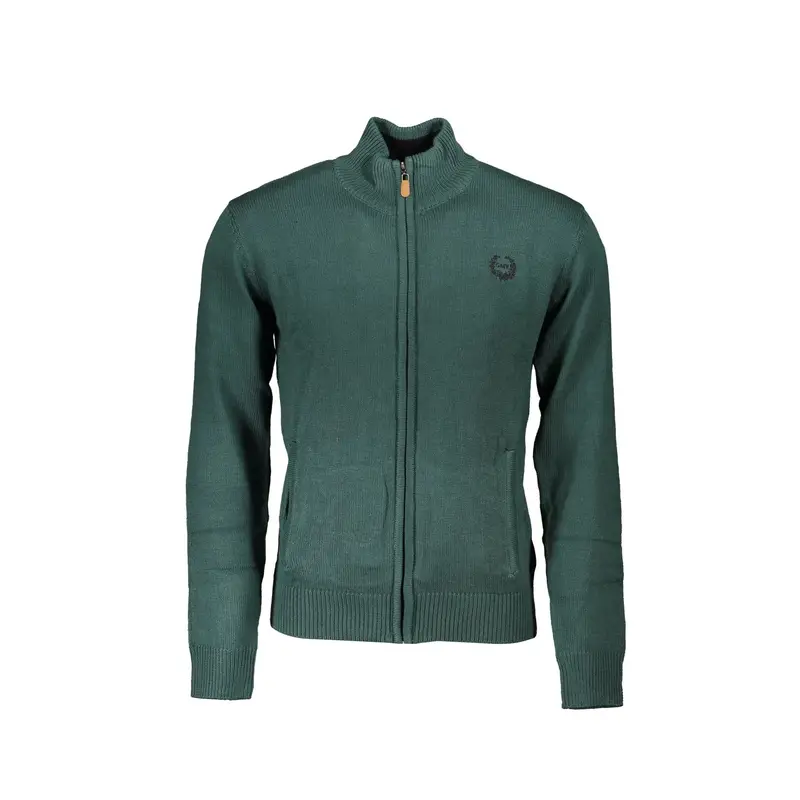 Maglia Uomo Verde Ricamo