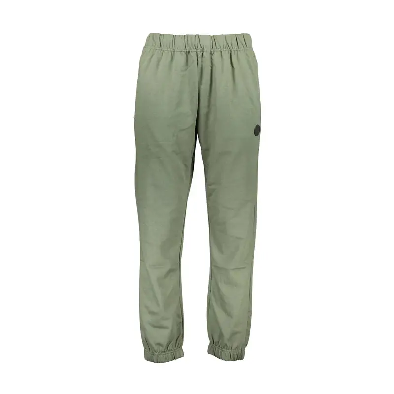 Gian Marco Venturi Pantaloni Uomo Verde Militare con Elastico
