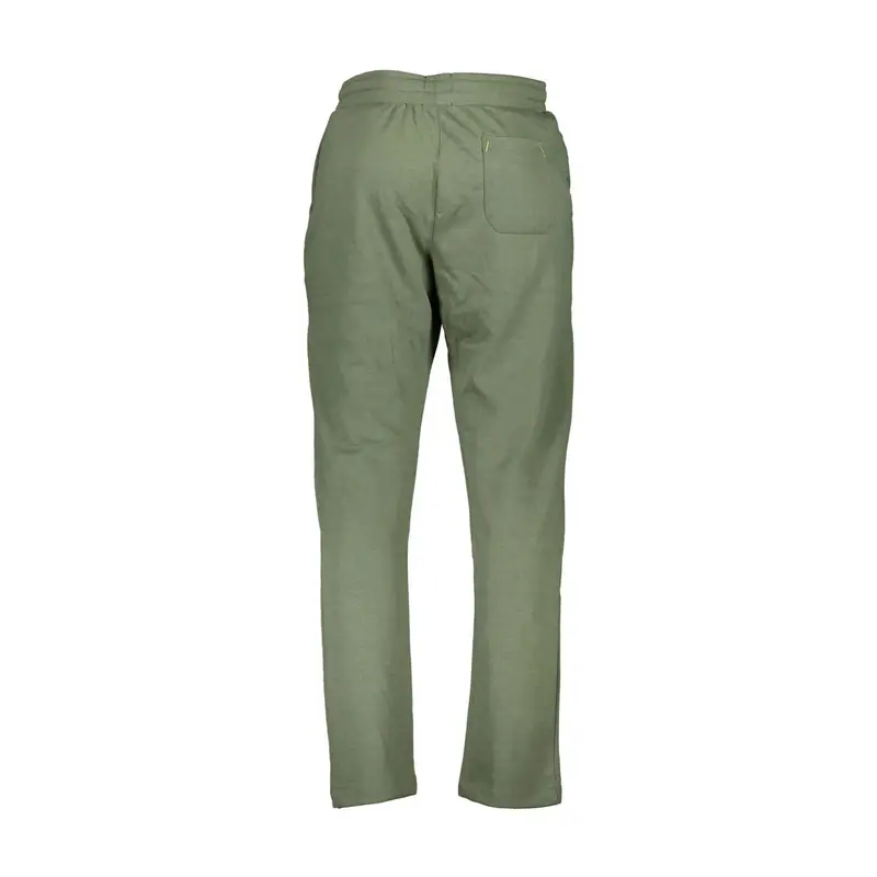 Gian Marco Venturi Pantaloni Uomo Verde Militare con Ricamo miniatura 2