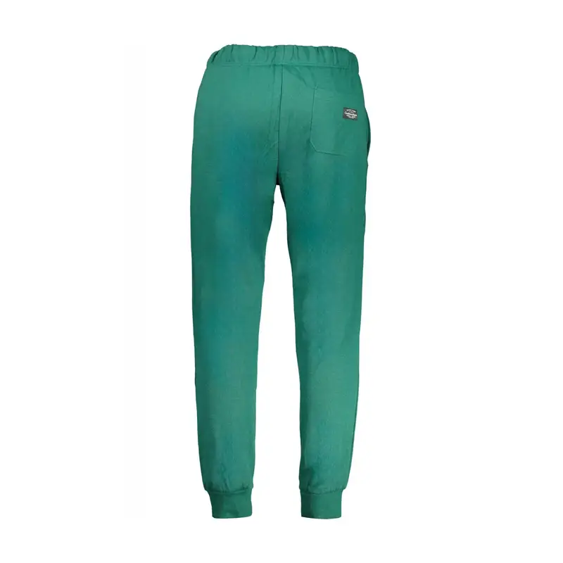 Gian Marco Venturi Pantaloni Uomo Verde con Ricamo miniatura 2