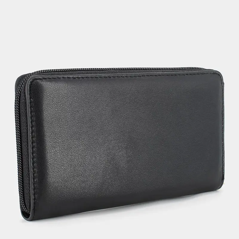 Portafoglio Gian Marco Venturi da Donna, nero miniatura 2