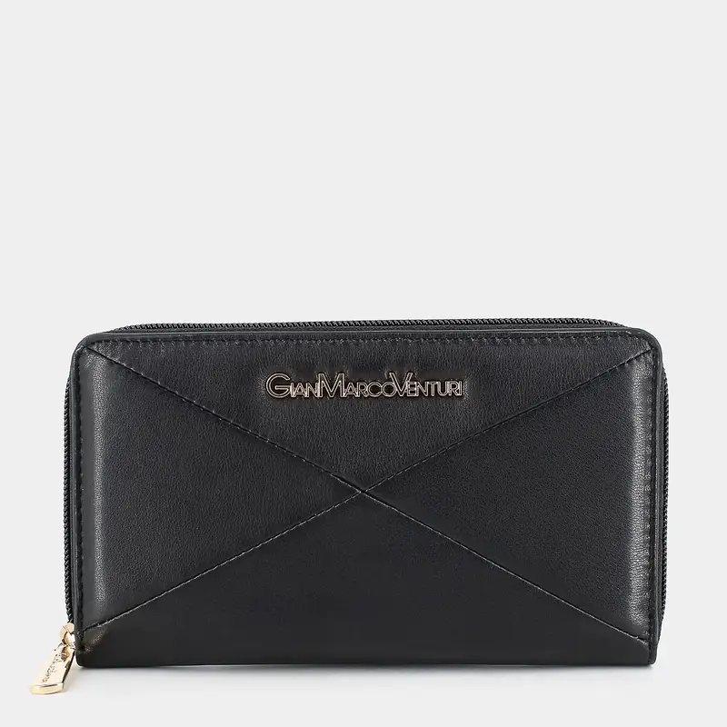 Portafoglio Gian Marco Venturi da Donna, nero