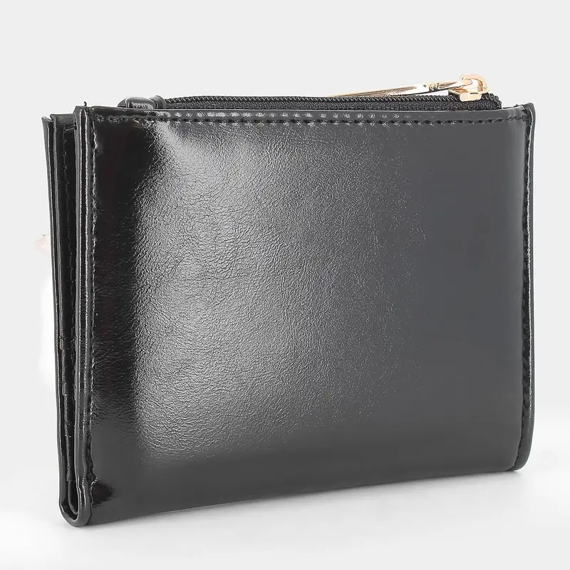 Portafoglio Gian Marco Venturi da Donna, nero miniatura 2