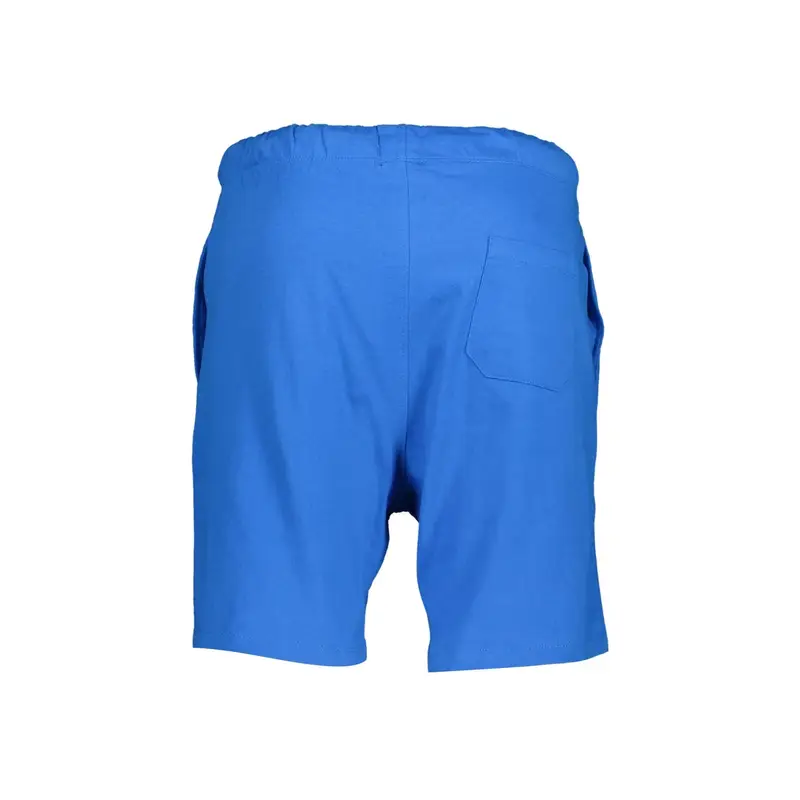 Gian Marco Venturi Pantaloni Corti Uomo Blu con Ricamo miniatura 2