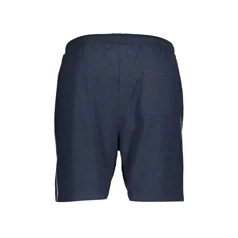 Gian Marco Venturi Pantaloni Corti Uomo Blu con Ricamo miniatura 2