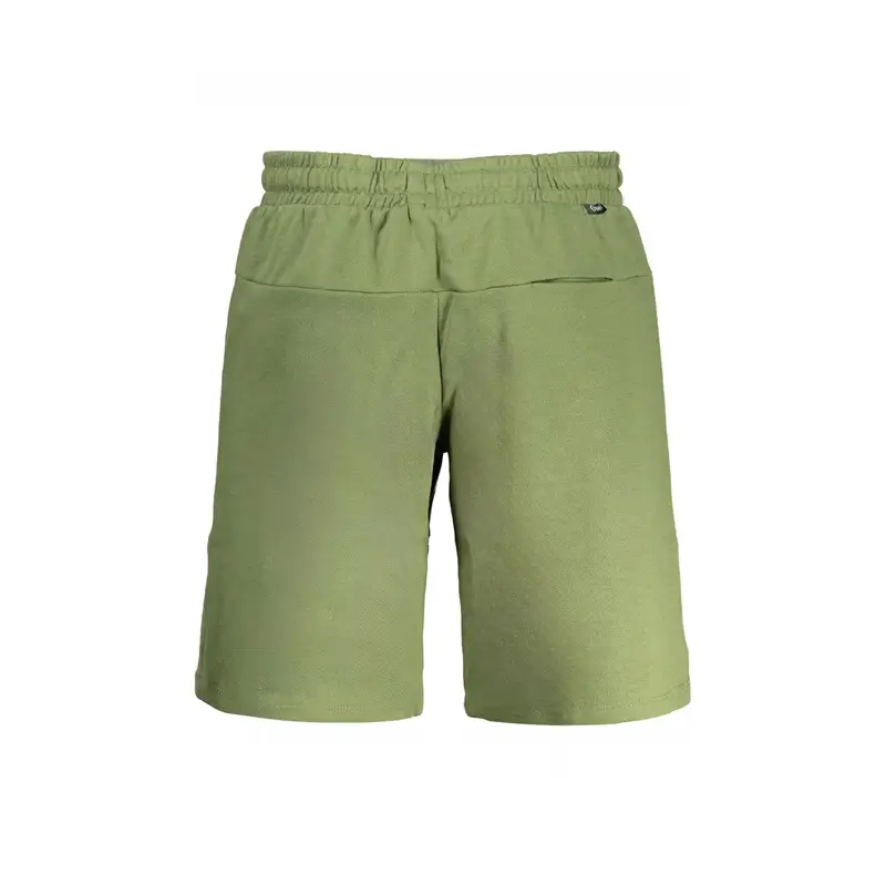 Gian Marco Venturi Pantaloni Uomo Verde con Ricamo miniatura 2