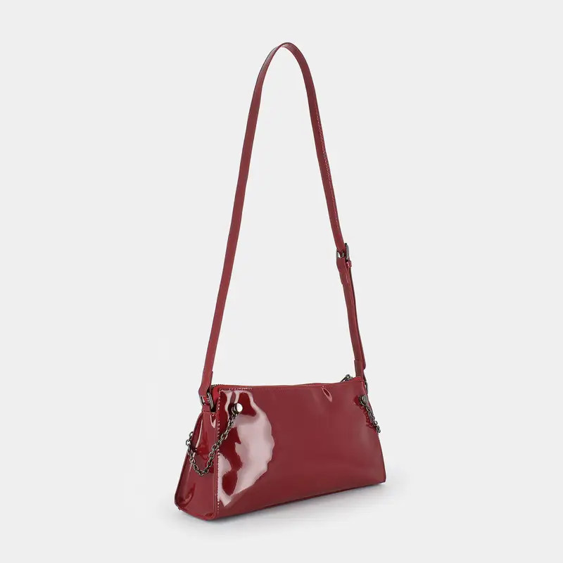 Tracolle Gian Marco Venturi da Donna, bordeaux miniatura 2