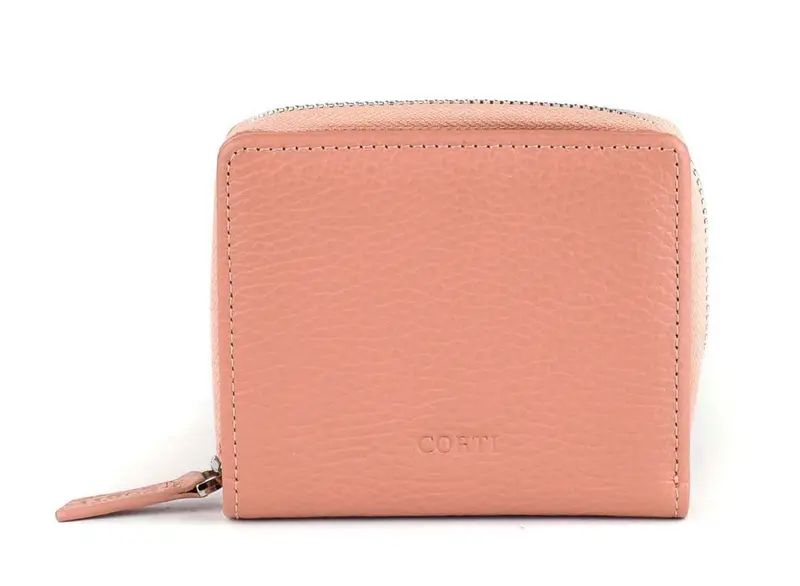 Portafoglio donna piccolo Gianfranco Corti Alce 8874 Confetto