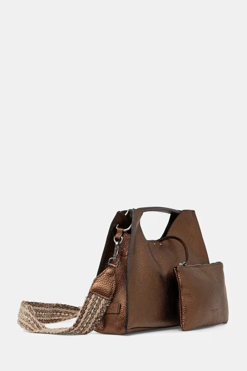 Gianni Chiarini Borsa a mano Grigio 3842620 miniatura 2