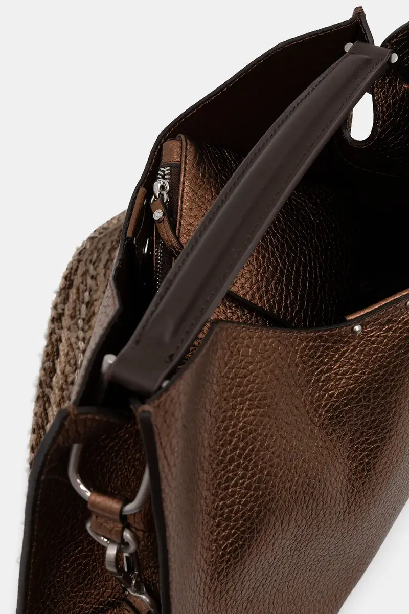 Gianni Chiarini Borsa a mano Grigio 3842620 miniatura 5