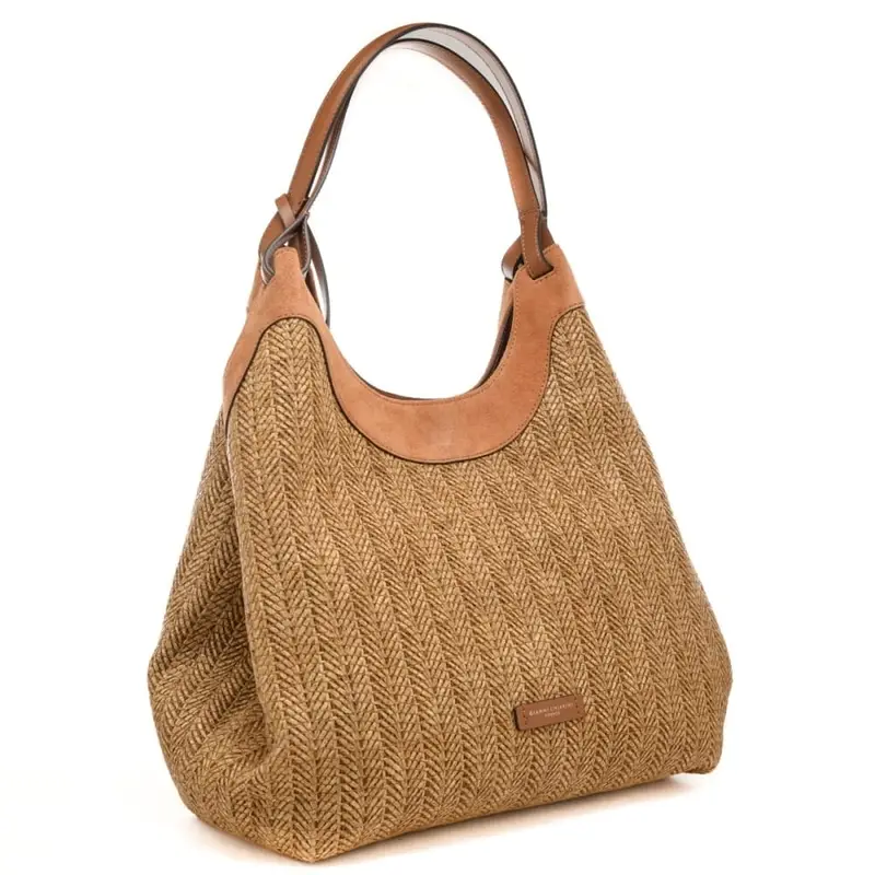 Gianni Chiarini Borsa a spalla Donna Beige 4114536 miniatura 2