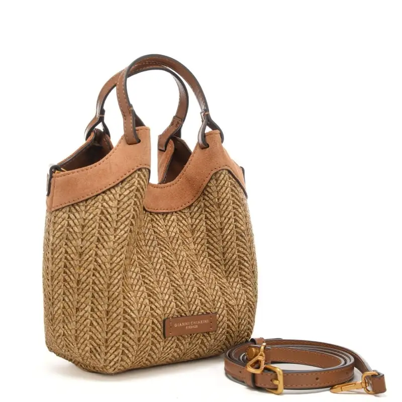 Gianni Chiarini Borsa a spalla Donna Beige 4114521 miniatura 2