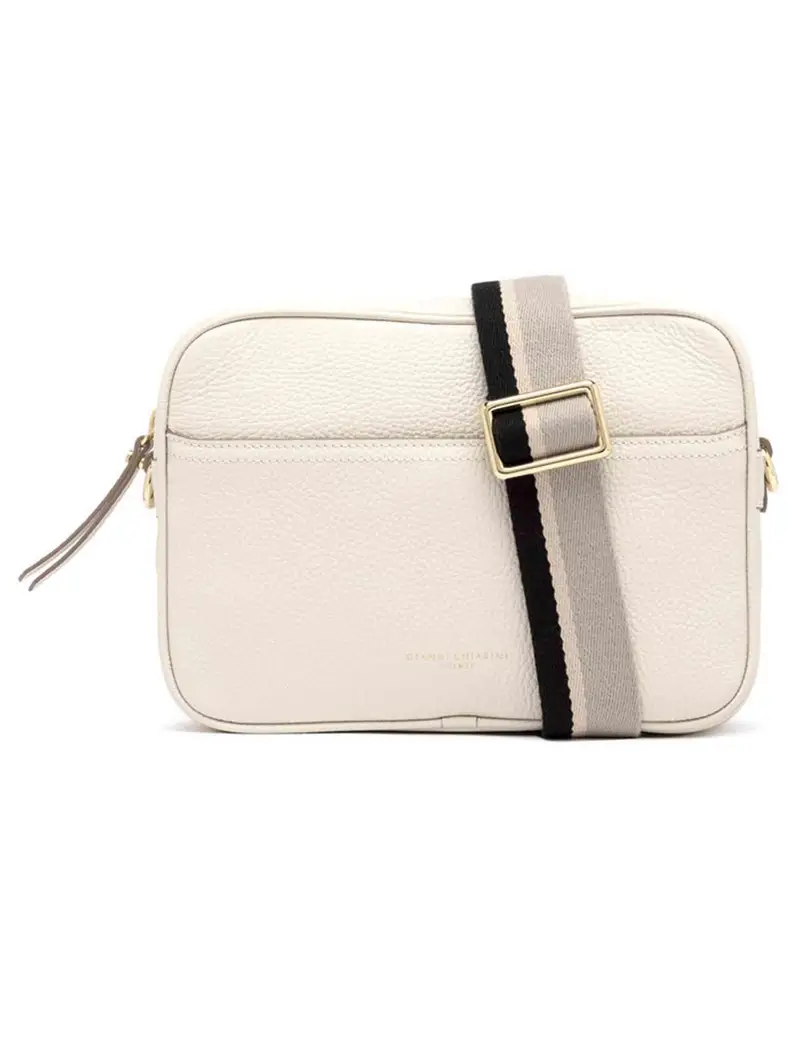 Gianni Chiarini Borse donna Nina in pelle panna con tracolla Donna BS11180 3890 COMM GRN-NA