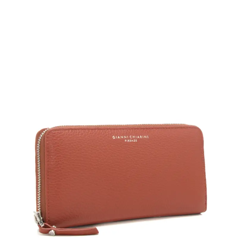 portafoglio grande da donna grain rosso pompeiano miniatura 2