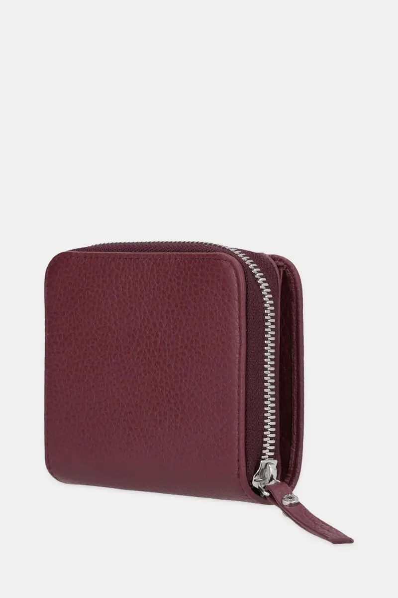 portafoglio in pelle donna colore marrone PF W-4953A GRN Granata miniatura 2