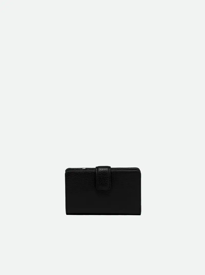 WALLETS GRAIN NERO