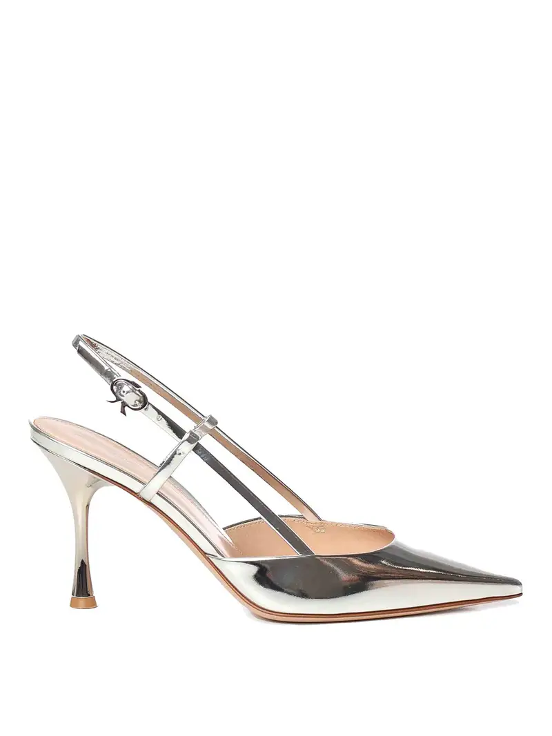 GIANVITO ROSSI Décolleté Argento 3252274