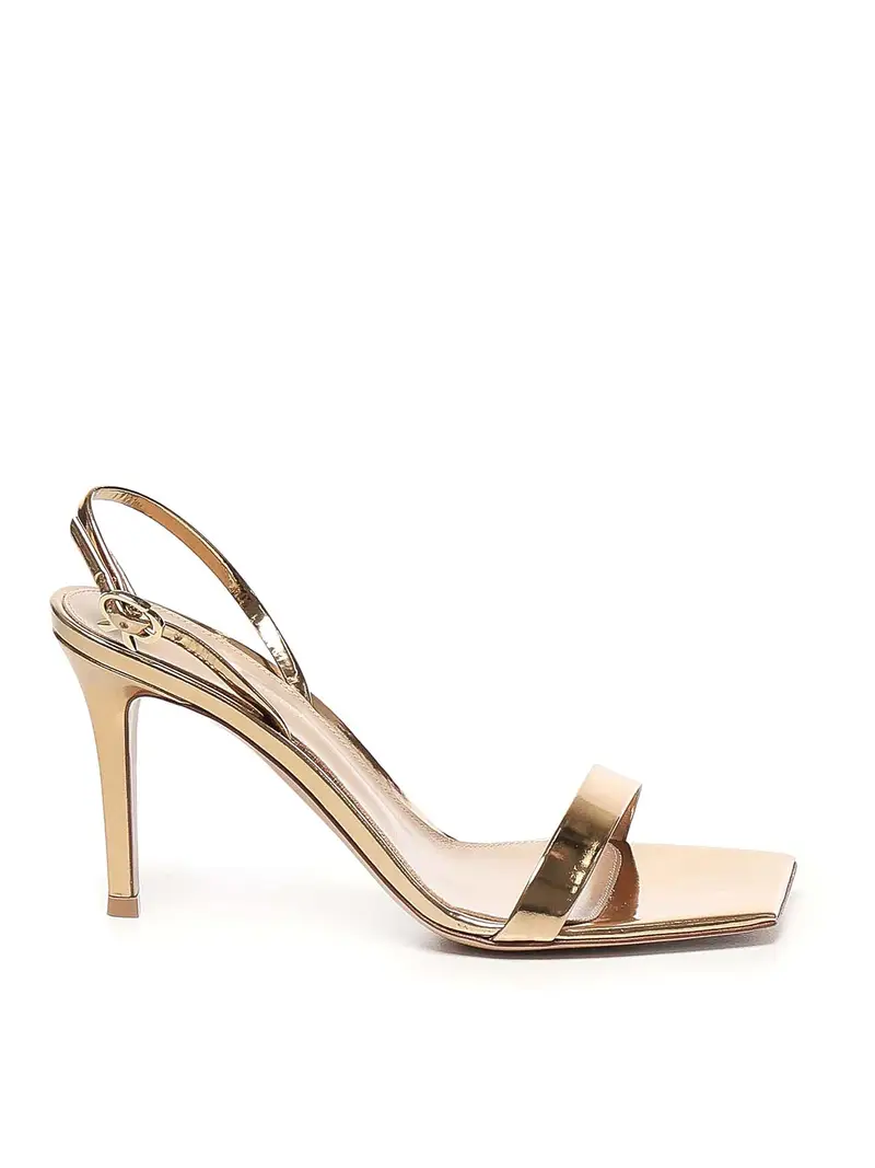 Sandali a nastro Oro
