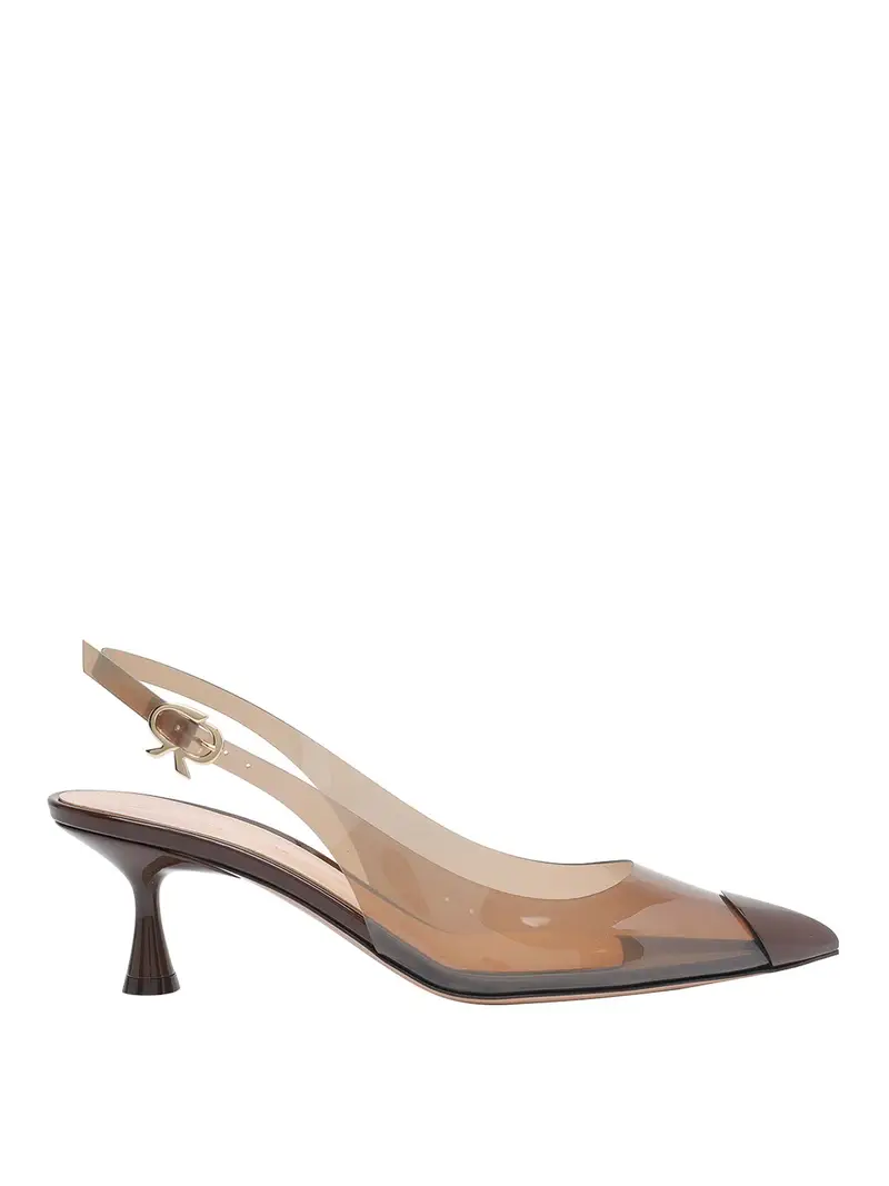 Slingback Marrone