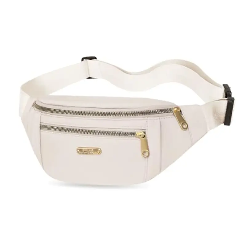 GIDWRIY Marsupio Uomo Bianco 1917439