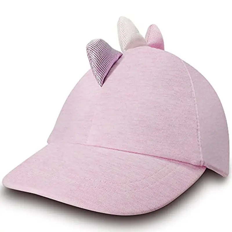 Gifts Treat Berretto da Baseball per Bambini, Cappello Estivo da Sole, per Ragazzi, Ragazze e Ragazze, Rosa Dino, 3
