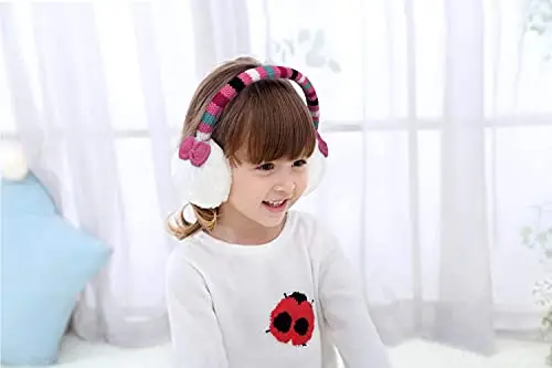 Gifts Treat Paraorecchie Paraorecchie per ragazze in peluche design carino miniatura 2