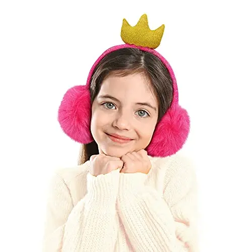 Gifts Treat Paraorecchie per ragazze Cuffie con unicorno in peluche colorato miniatura 2