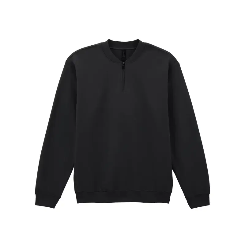 Felpa da donna con 1/4 di cerniera Gildan